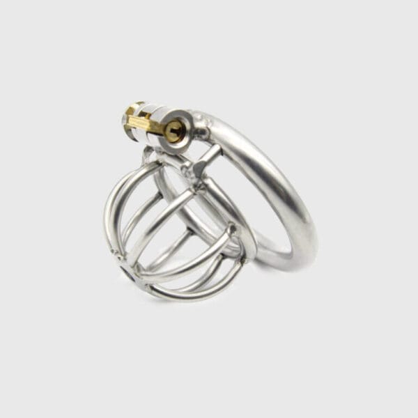 Cage de chastéte courte en métal