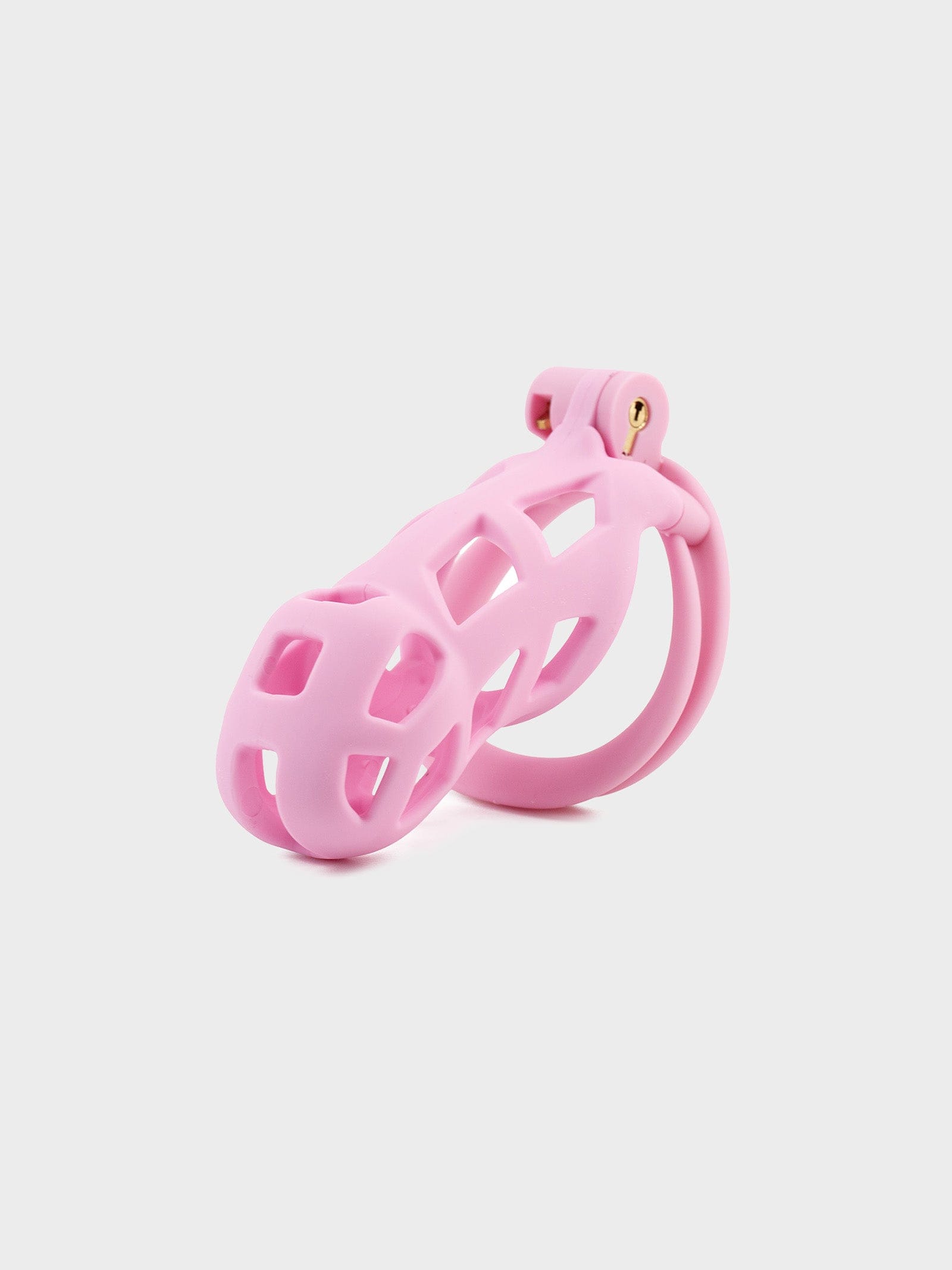Cage de chasteté résine rose classique – Image 3