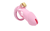Cage de chasteté rose
