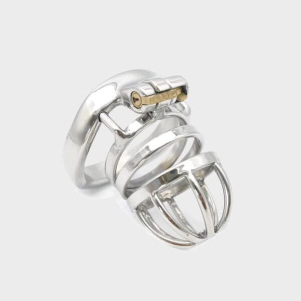 Cage de chastéte courte en métal MC1000