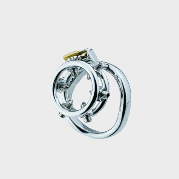 Cage de chastéte métal avec vis