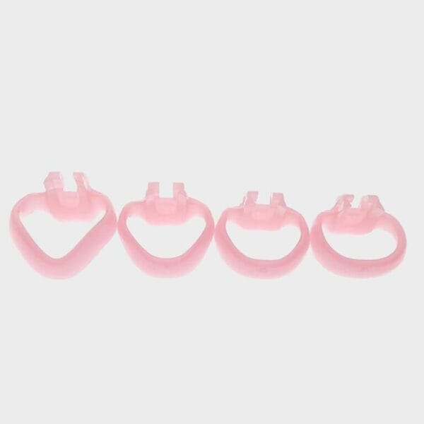 Cage de chasteté plastique micro rose