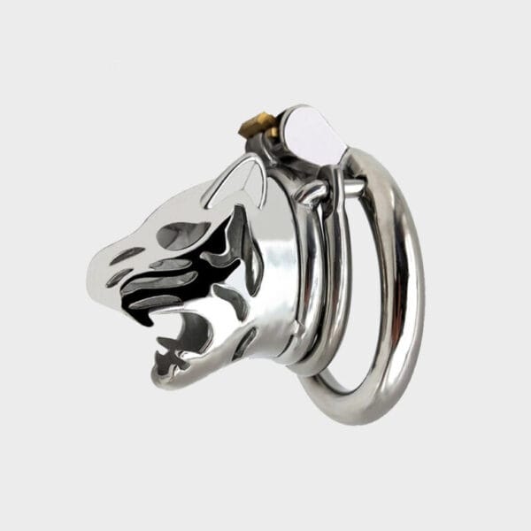 Cage de chasteté métal Le Tigre