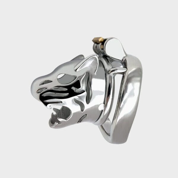 Cage de chasteté métal Le Tigre
