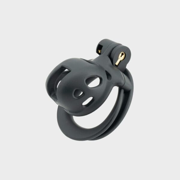 Cage de chasteté plastique mini noire