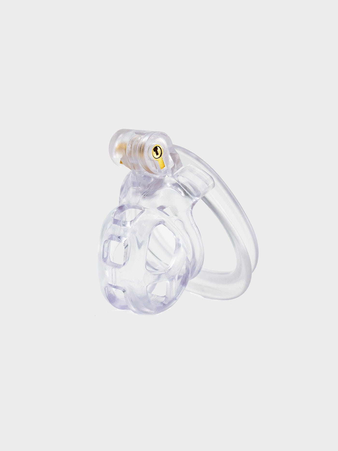 Cage de chasteté plastique micro transparente – Image 2