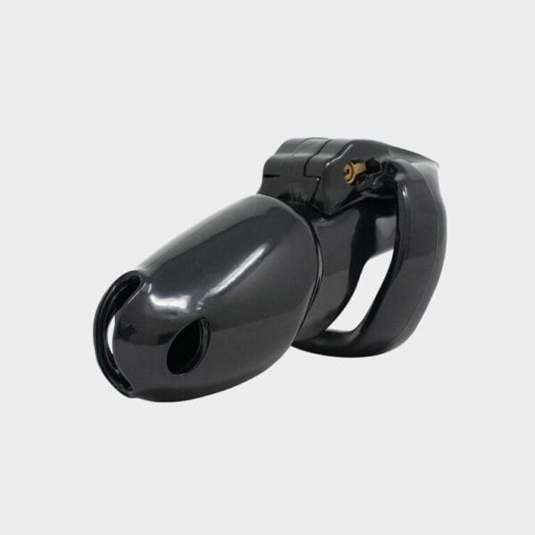 Cage de chasteté résine noire géante