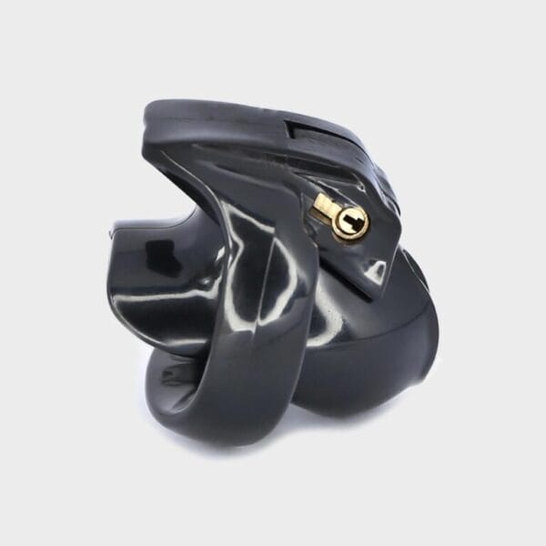 Cage de chasteté silicone mini noire