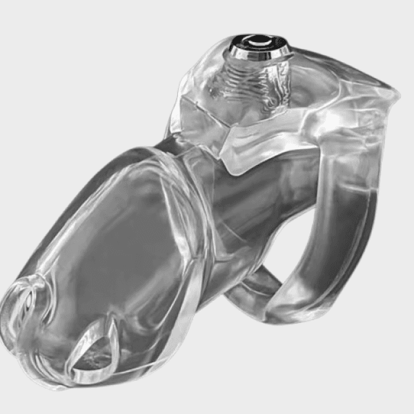 Cage de chasteté plastique La Pressée