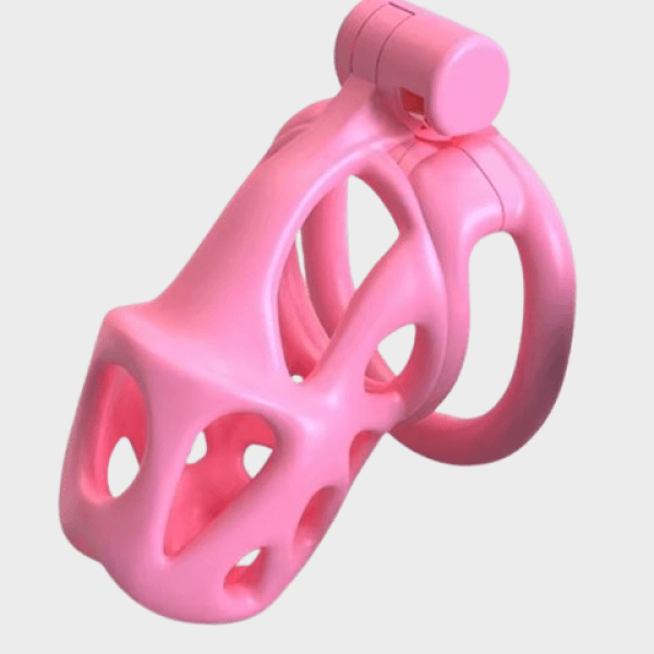 Cage de chasteté plastique Le Rêve Rose