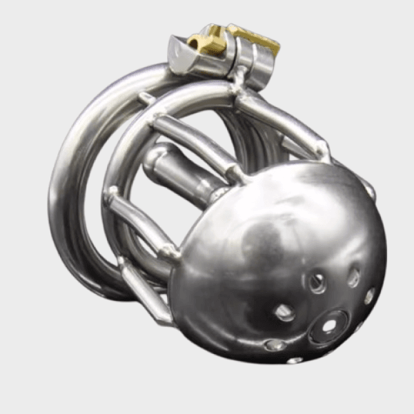 Cage de chasteté métal La Doigtée