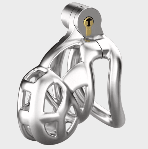 cage-chastete-metal-luxueuse Cage de chasteté métal La Luxueuse