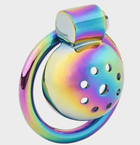 cage-chastete-metal-petit-arc-en-ciel Cage de chasteté métal Petit Arc-en-ciel