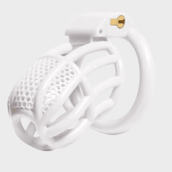 Cage de chasteté plastique La Neige