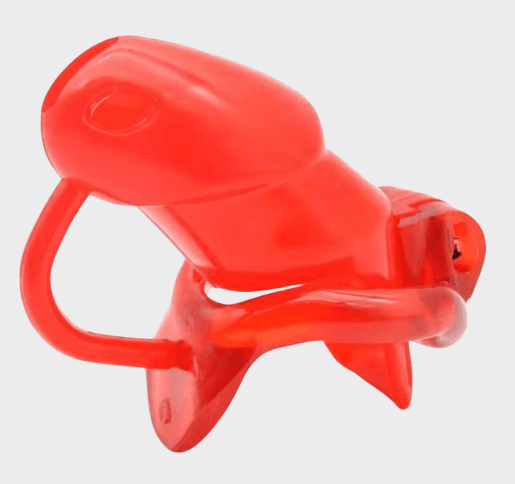 Cage de chasteté silicone La Rouge Vif