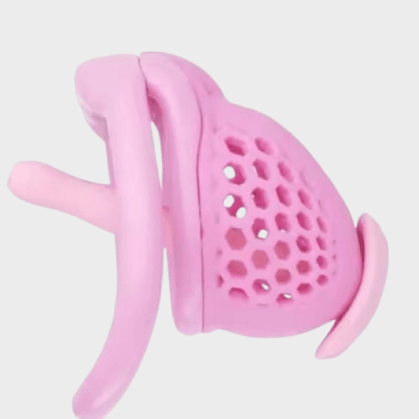 Cage de chasteté plastique La Bubblegum