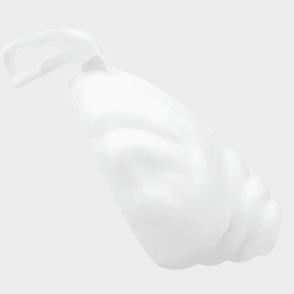 Cage de chasteté plastique Le Coquillage Blanc