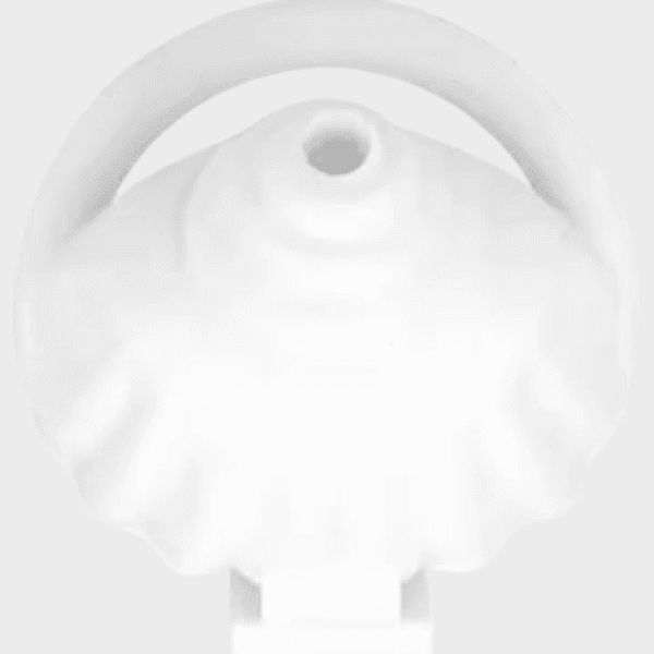Cage de chasteté plastique Le Coquillage Blanc