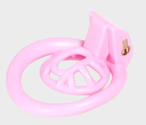 cage-chastete-plastique-defi-rose Cage de chasteté plastique Le Défi Rose