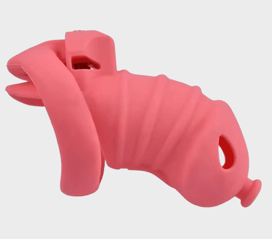 Cage de chasteté silicone Ecarlate