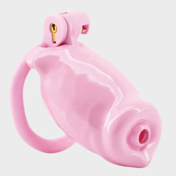 Cage de chasteté plastique Le Membre Rose