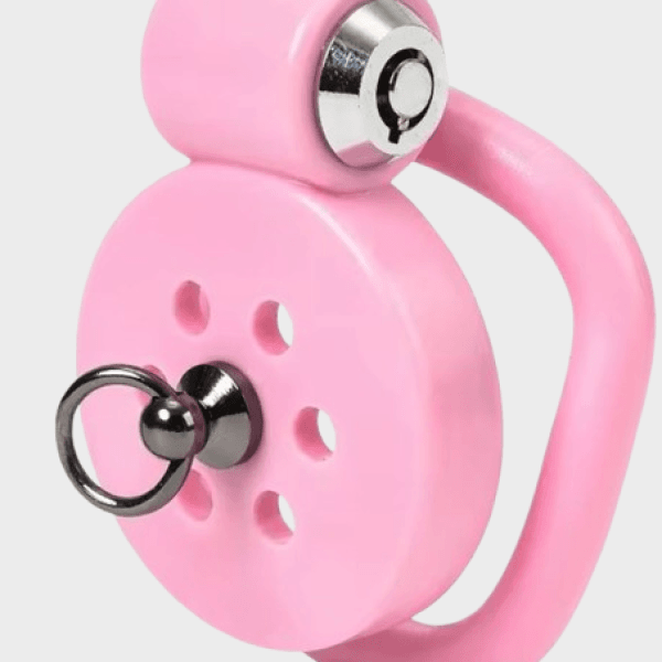 Cage de chasteté plastique La Rose Vif