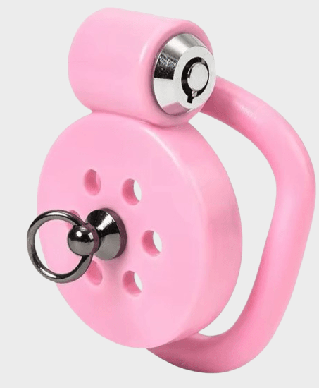cage-chastete-plastique-rose-vif Cage de chasteté plastique La Rose Vif