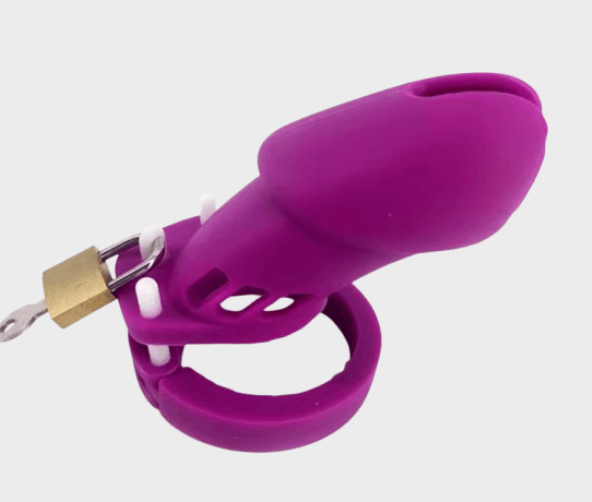 Cage de chasteté silicone La Petite Violette