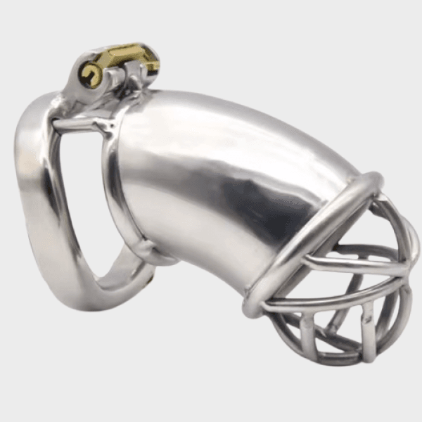 Cage de chasteté métal La Grande Tige
