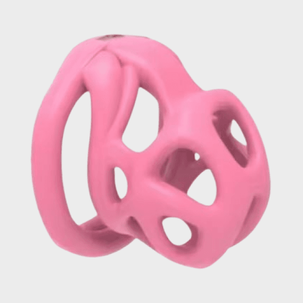 Cage de chasteté plastique Le Petit Rêve Rose