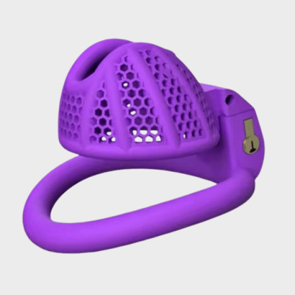 Cage de chasteté plastique Petite Violette