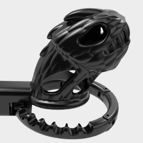 Cage de chasteté plastique Le Chien Infernal