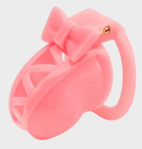 cage-chastete-plastique-dents-roses Cage de chasteté plastique Les Dents Roses