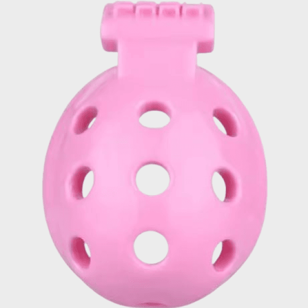 Cage de chasteté plastique Le Tuyau Rose