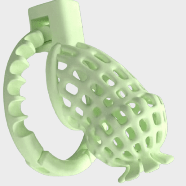 Cage de chasteté résine Le Chou-Fleur Vert