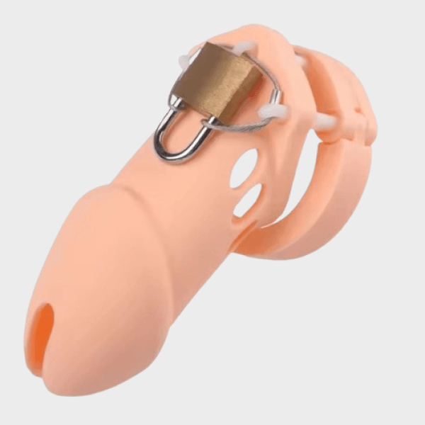 Cage de chasteté silicone La Grande Châtaigne
