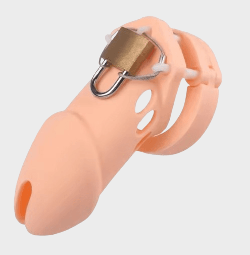 Cage de chasteté silicone La Grande Chataigne