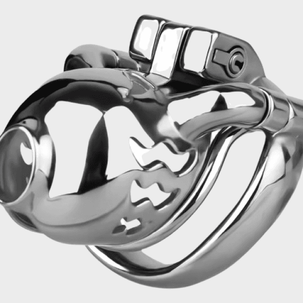Cage de chasteté métal L'Enflammée