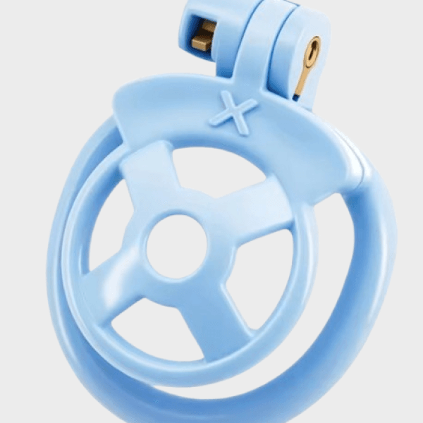 Cage de chasteté plastique La Croix Bleue