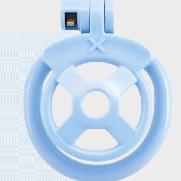 Cage de chasteté plastique La Croix Bleue