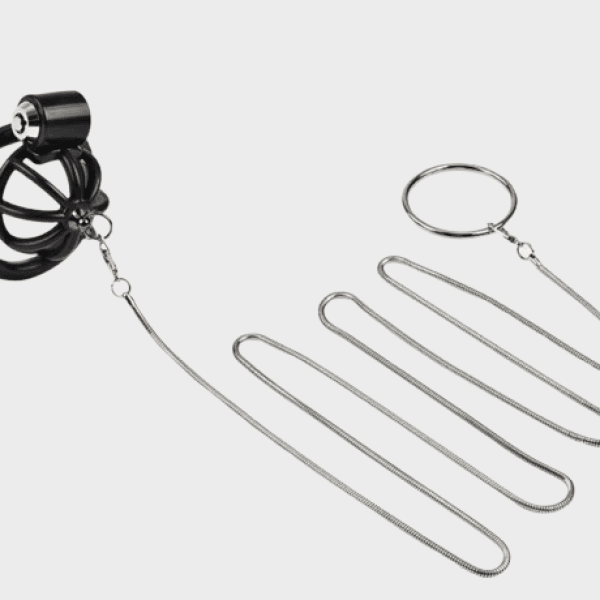 Cage de chasteté plastique l'Enchainée Noire