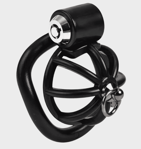 cage-chastete-plastique-enchainee-noire Cage de chasteté plastique l'Enchainée Noire