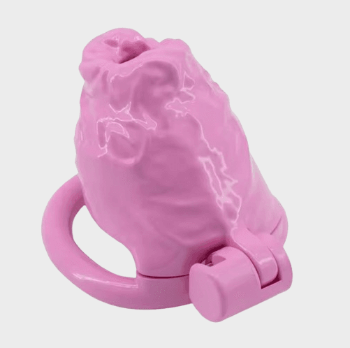 cage-chastete-plastique-volcan-rose Cage de chasteté plastique Le Volcan Rose