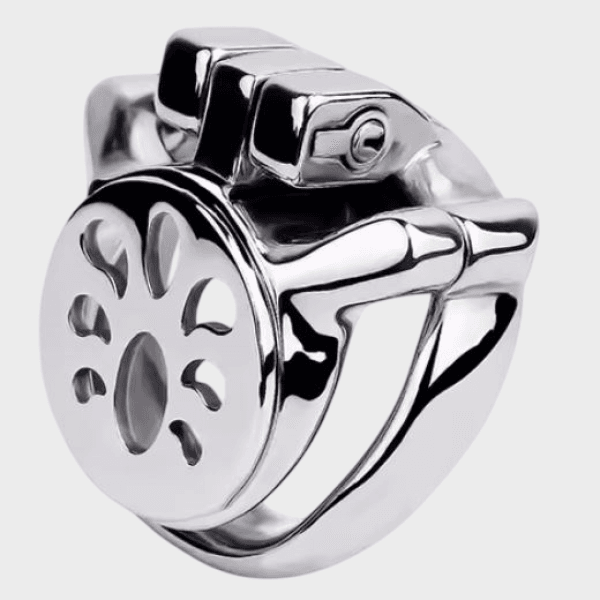 Cage de chasteté métal La Petite Fleur