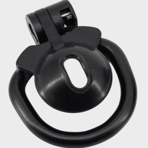 Cage de chasteté plastique Noeud Papillon Noir