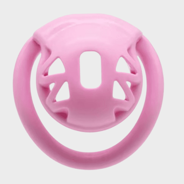 Cage de chasteté plastique Vie en Rose