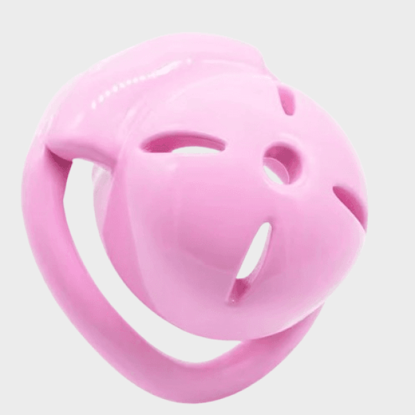 Cage de chasteté plastique Le Cercle Rose