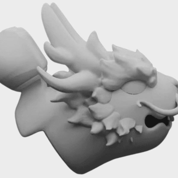 Cage de chasteté plastique Le Dragon