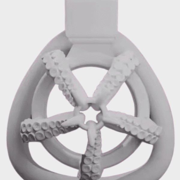 Cage de chasteté plastique La Pieuvre