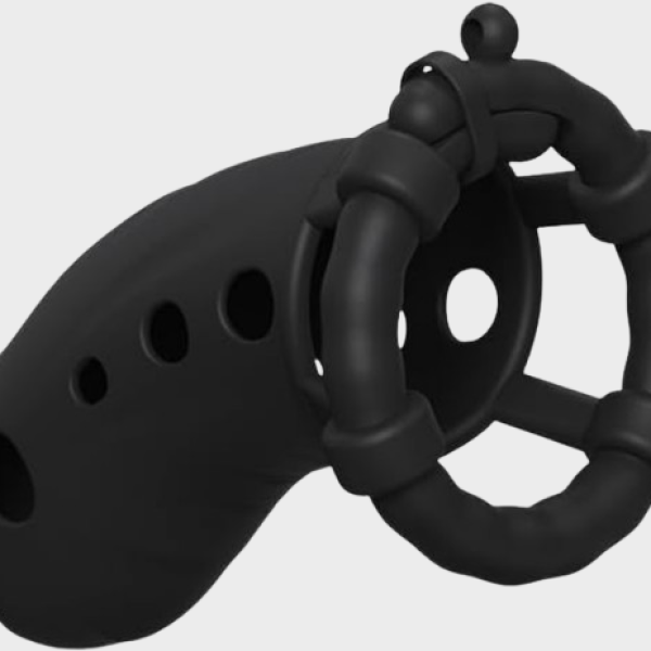 Cage de chasteté silicone Les Trous Noirs